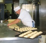 Brioche production at Cafe GG