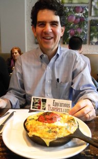 Oldest friend at breakfast