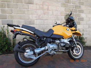 Yellow Motorcycle REED